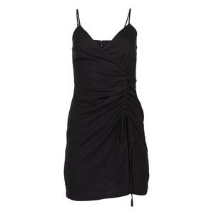 NWT Forever 21 Little Black Ruched Dress Size M